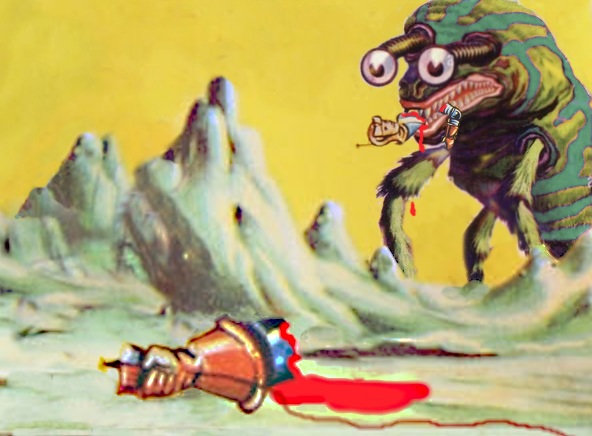 Space Patrol monster