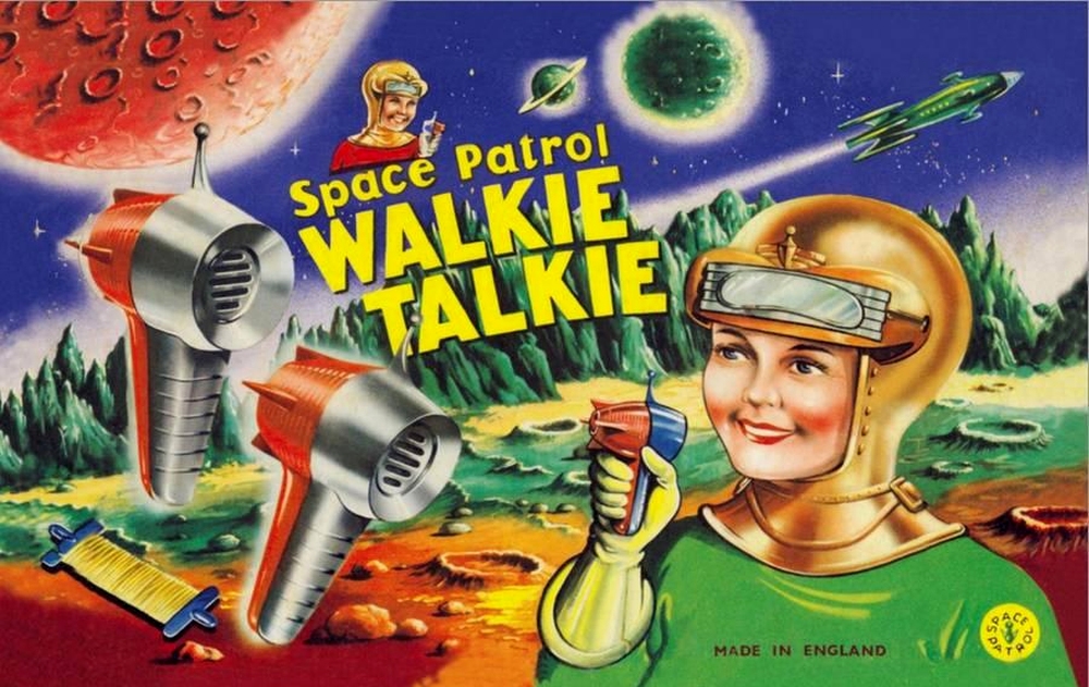 Space Patrol walkie-talkie