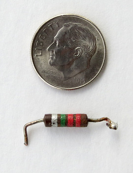 2.2 megohm resistor