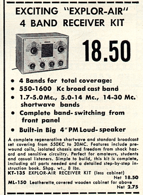 Electronics World Ad 1959