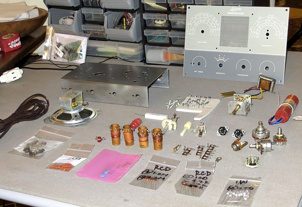 Lafayette KT-135 parts