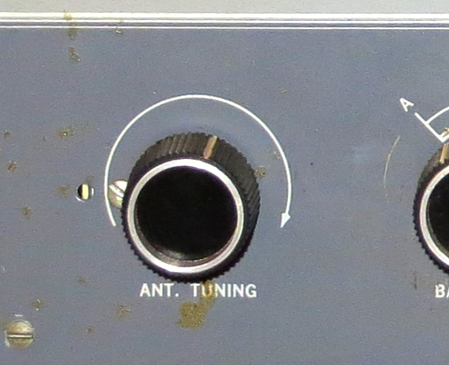 front panel gunk