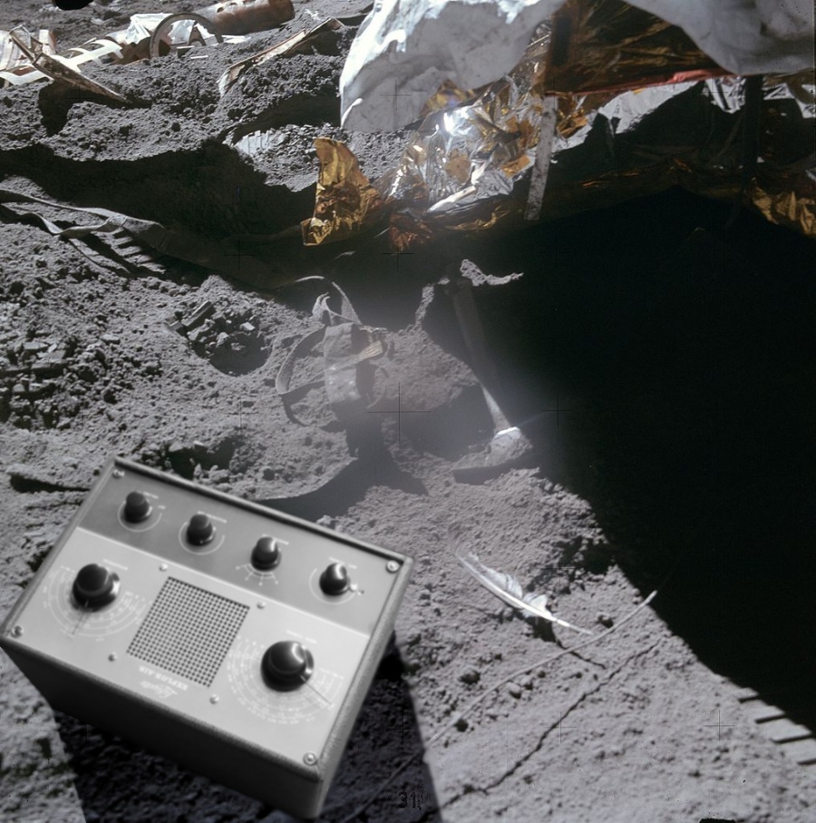 KT-135 on the surface of the moon