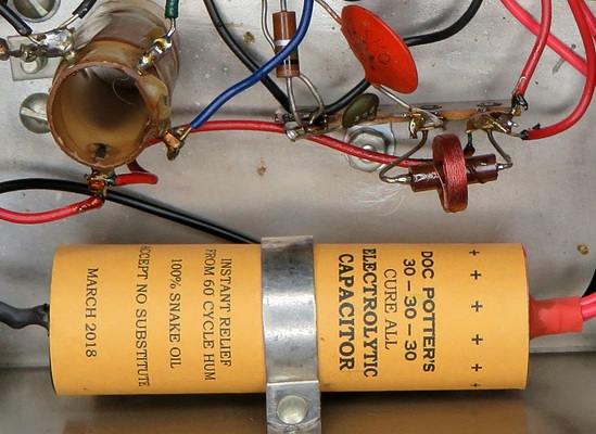 Lafayette filter capacitor