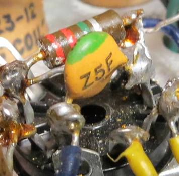 Capacitor with Z5F rating