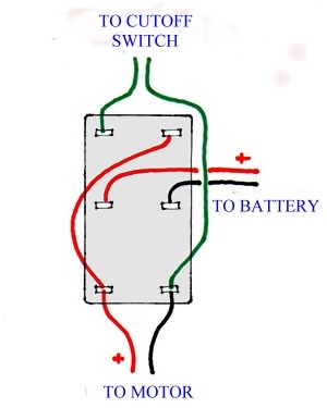 DPDT switch connections