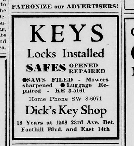 Dick's Key Shop