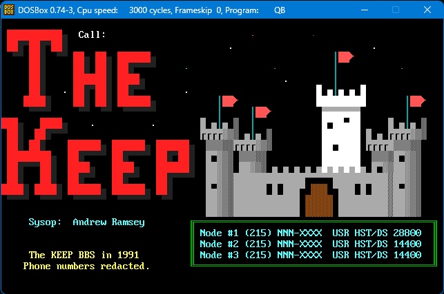 The KEEP BBS