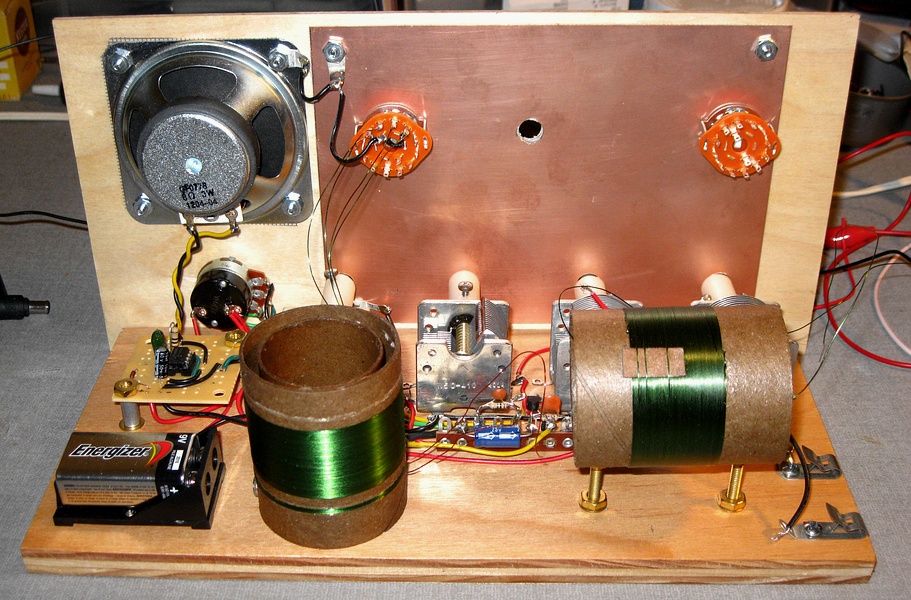 Two coils - rear view