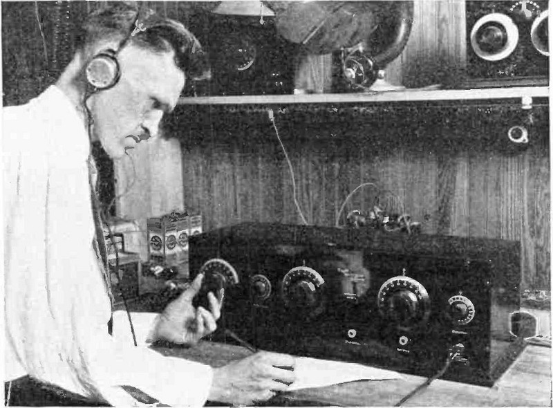 Tuning a 1924 radio