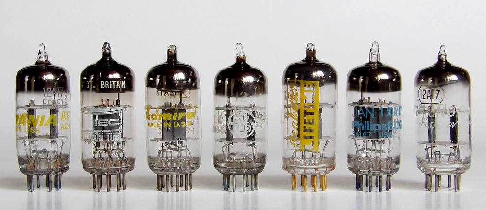 12AT7 by various brands