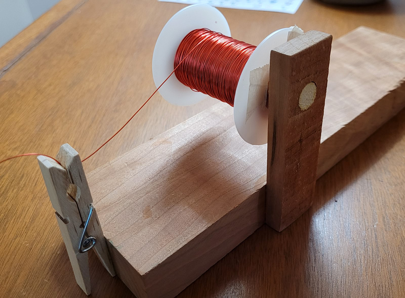 Coil winding jig