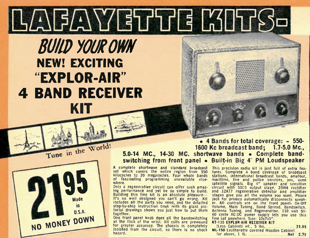 KT-135 1963 Lafayette catalog