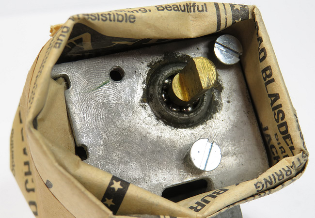 Fingerprints on the variable capacitor