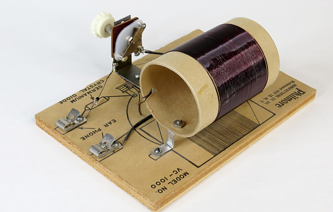 Philmore VC-1000 crystal radio 